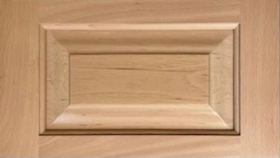 Kendor Unfinished Oak Square Raised Panel Drawer Front, 9H x 24W